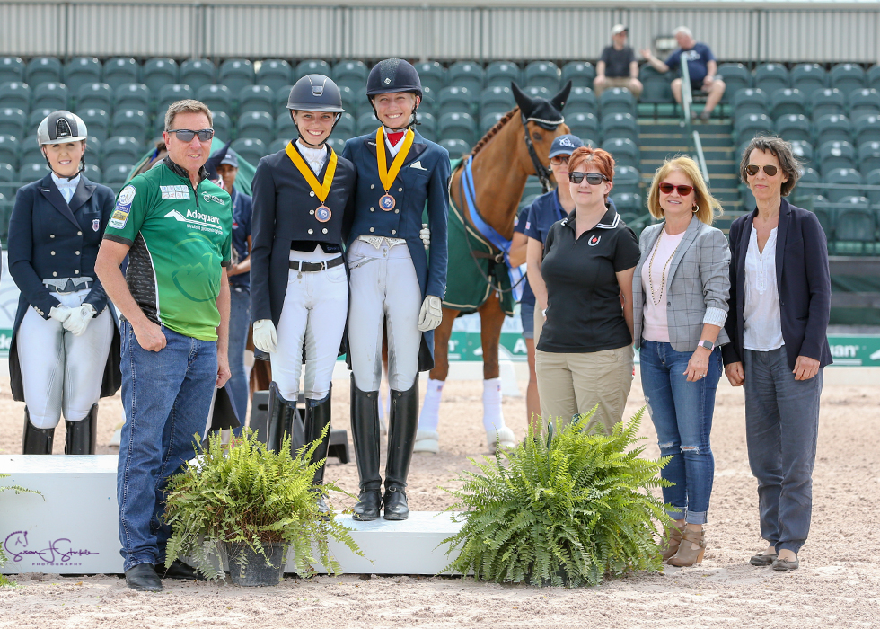 Youth Canadian Dressage Team Pulls One-Two Podium Punch at the Nations Cup CDIO-U25 presented by Diamante Farms